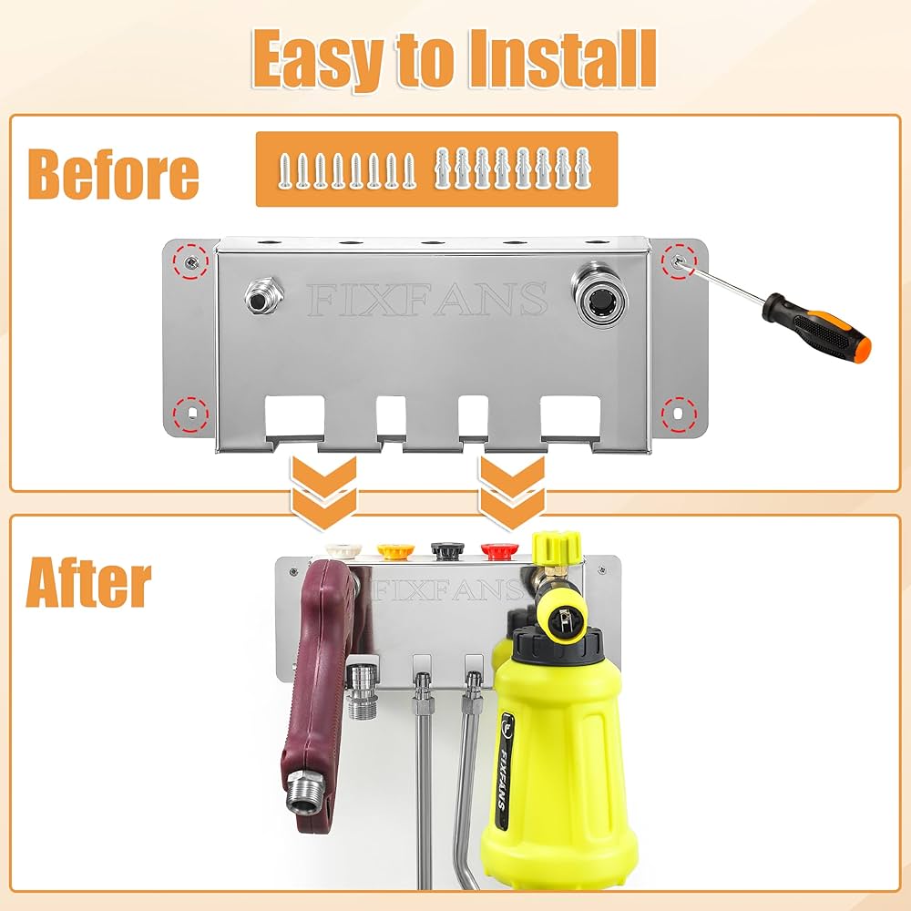 Pressure Washer Wall Mount Aazon.co: TLPCRKI , For Pressure